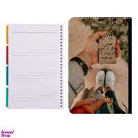 کلاسور طرح انگیزشی کد 36 به همراه کاغذ کلاسور