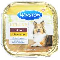 کنسرو ووم سگ برند وینستون وزن 300 گرم winston گوشت