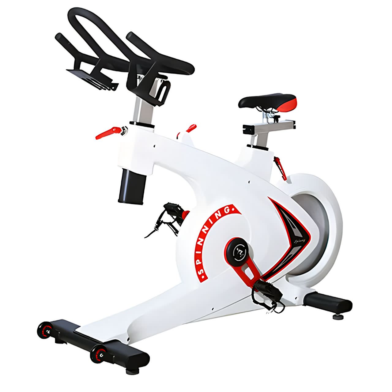 دوچرخه ثابت اسپینینگ EcoFit سفید مدل EF007