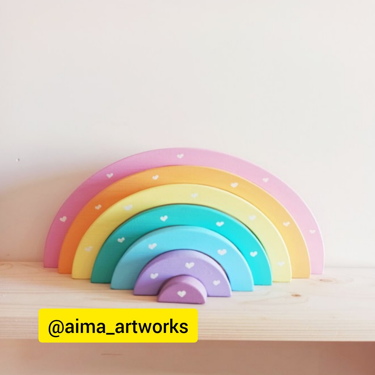 رنگین کمان چوبی