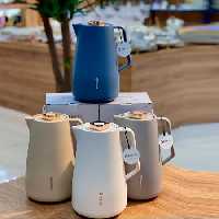 فلاکس چای محفظه شیشه ای 1.5 لیتری مارک FEENIK