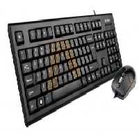 کیبورد و ماوس ای فورتک KR-8572 PS2