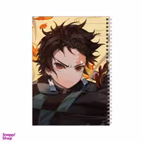 دفتر مشق 100 برگ بامبیلیپ طرح انیمه شیطان کش کد 5859930