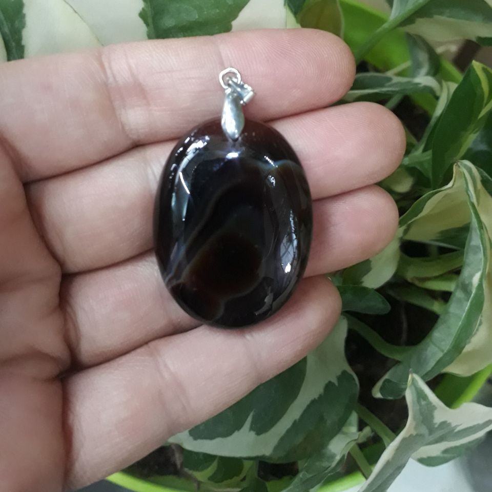 آویز عقیق طرحدار کد 277 E و ارسال رایگان