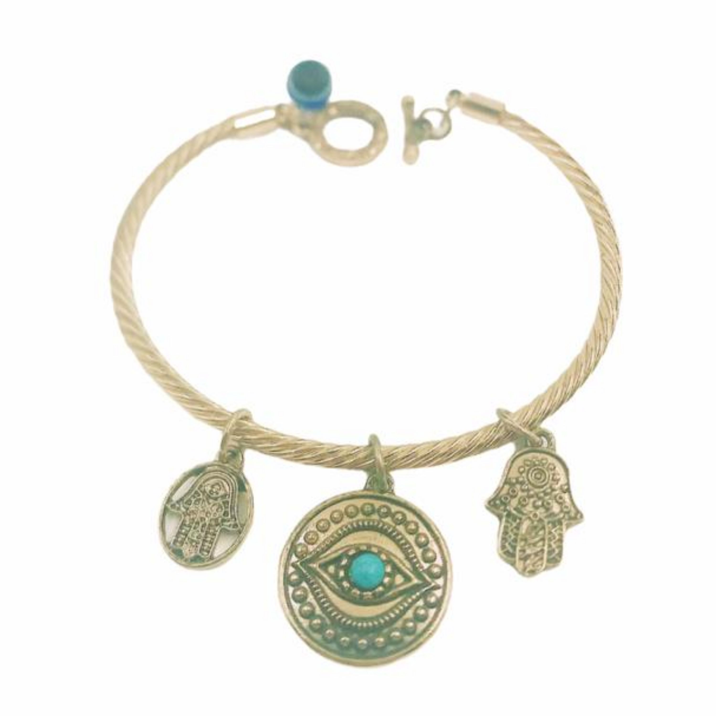 دستبند طرح چشم نظر