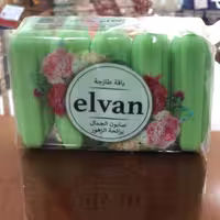 صابون الوان Elvan سبز بسته 5 عددی
