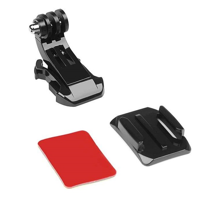 پایه اتصال دوربین روی کلاه مدل JHook مناسب برای دوربین های ورزشی گوپرو