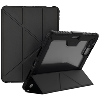 کاور کلاسوری نیمه شفاف آیپد پرو 13 2024 بامپردار نیلکین Bumper Leather Case Pro