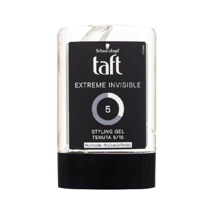 ژل مو مدل EXTREME INVISIBLE شماره 5 بی‌رنگ تافت 300 میل