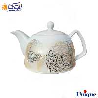 قوری چینی یونیک مدل ماندالا طلایی UN-7542