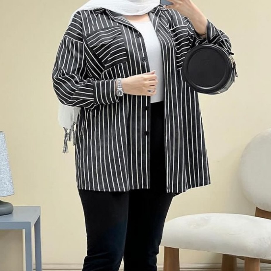 مانتو دو جیب جنس پلوتی ترک وارداتی فری سایز تا 46 تضمین کیفیت دوخت و پارچه جیب کاربردی تنخور شیک