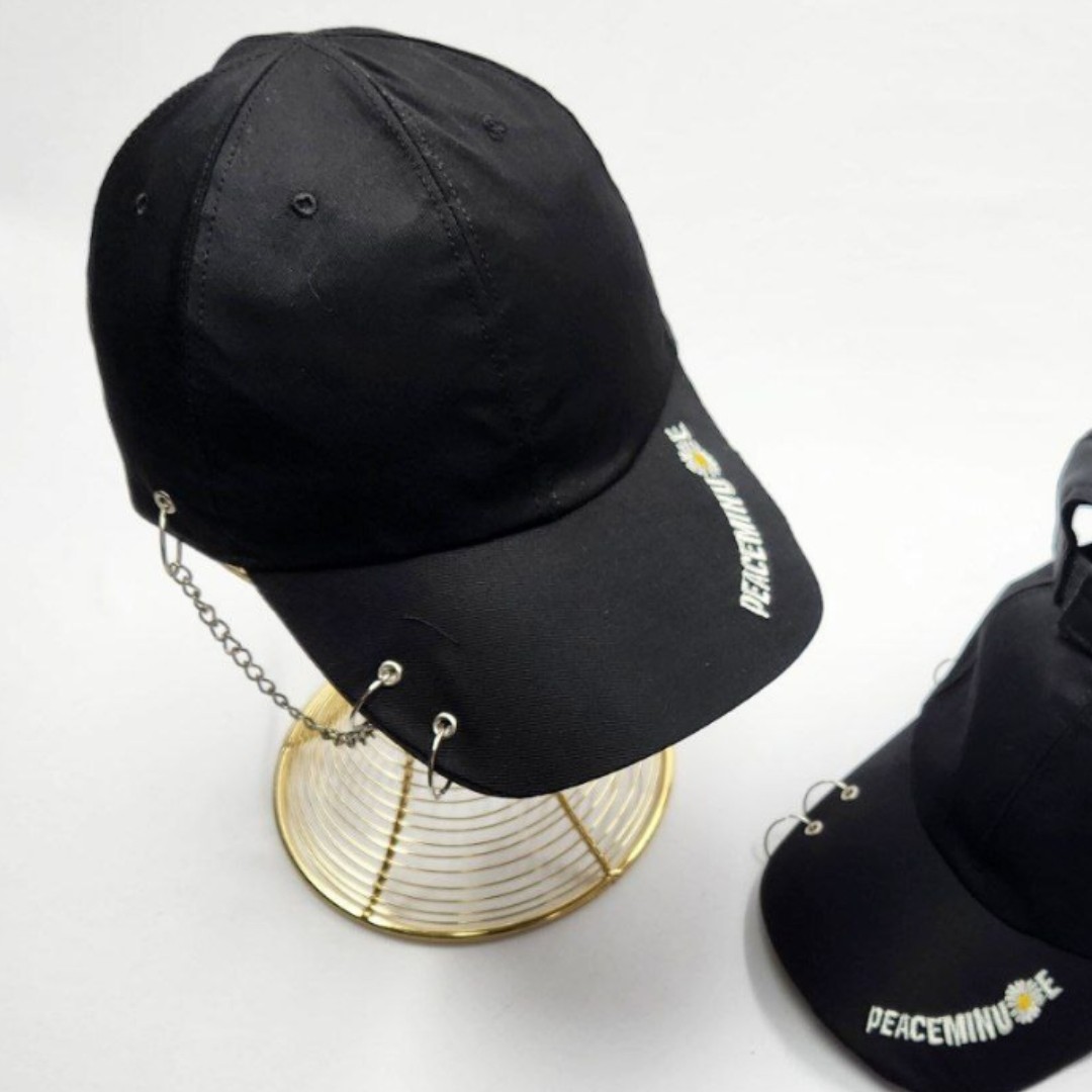 کلاه کتان بابونه زنجیری