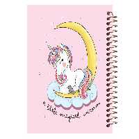 دفتر نقاشی مشایخ طرح اسب تک شاخ کد 40007