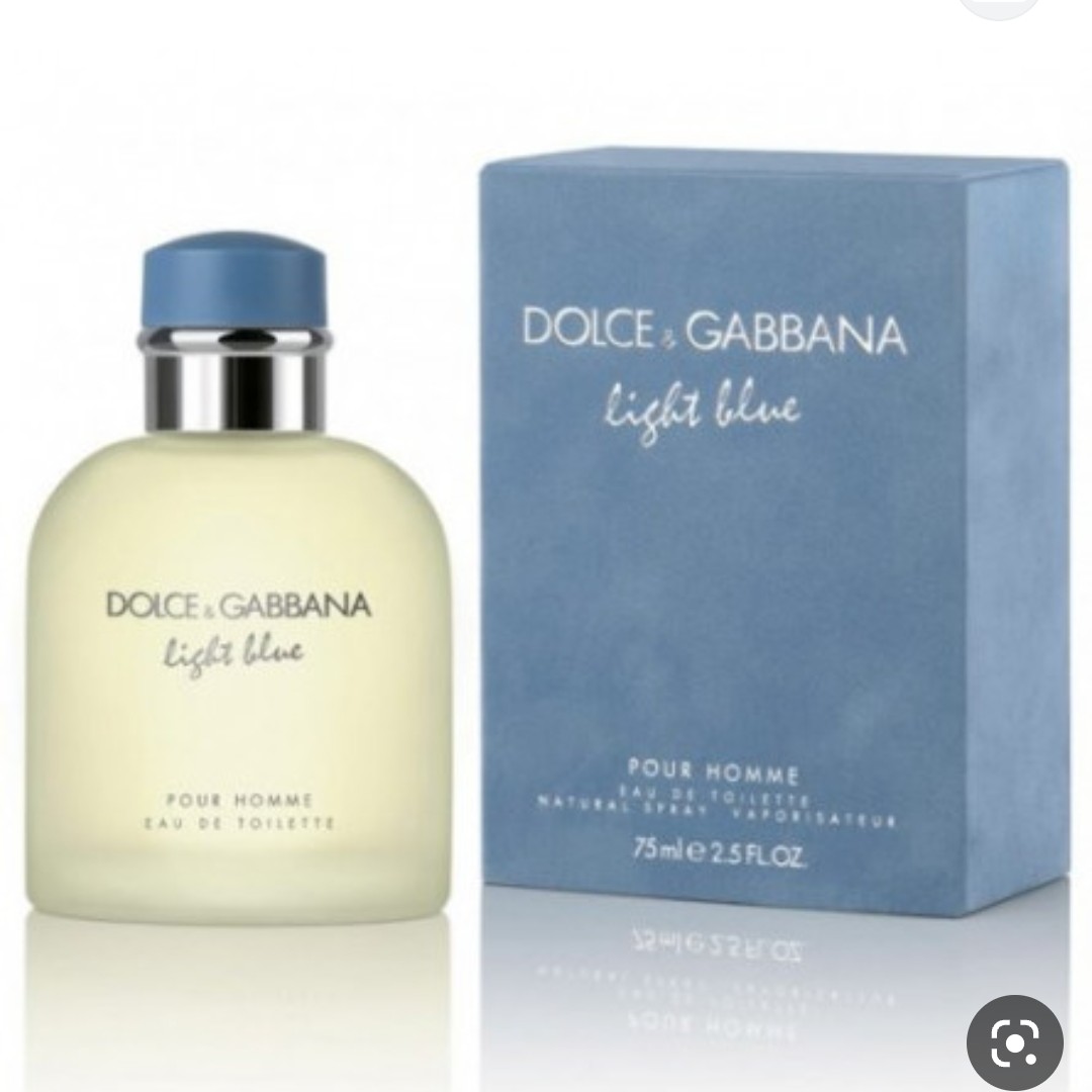ادکلن مردانه دلچه گابانا مدل لایت بلو حجم 125 میلی لیتر
