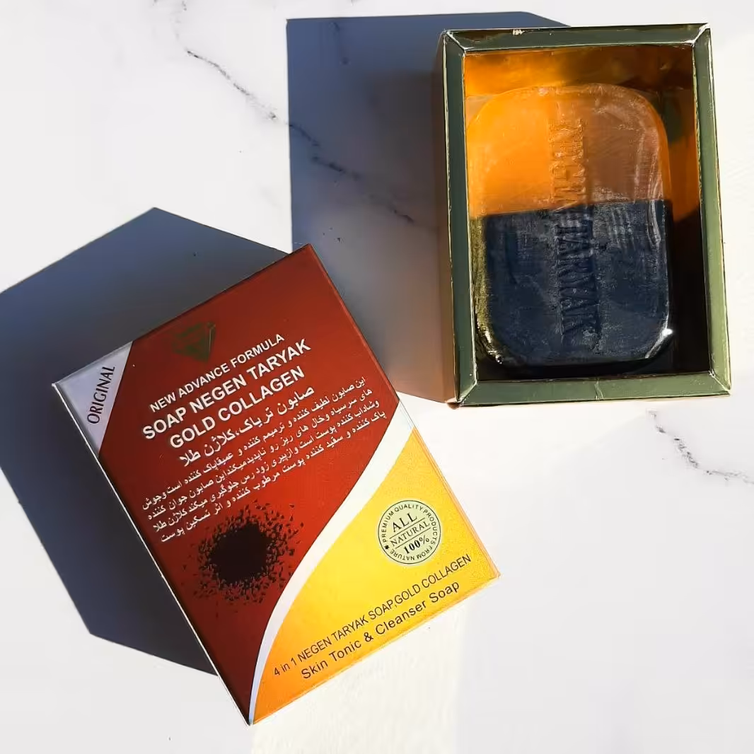 صابون پرطرفدار کلاژن طلا 