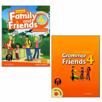 کتاب Family and Friends 4 اثر Naomi Simmons And Eileen Flannigan انتشارات الوندپویان دو جلدی