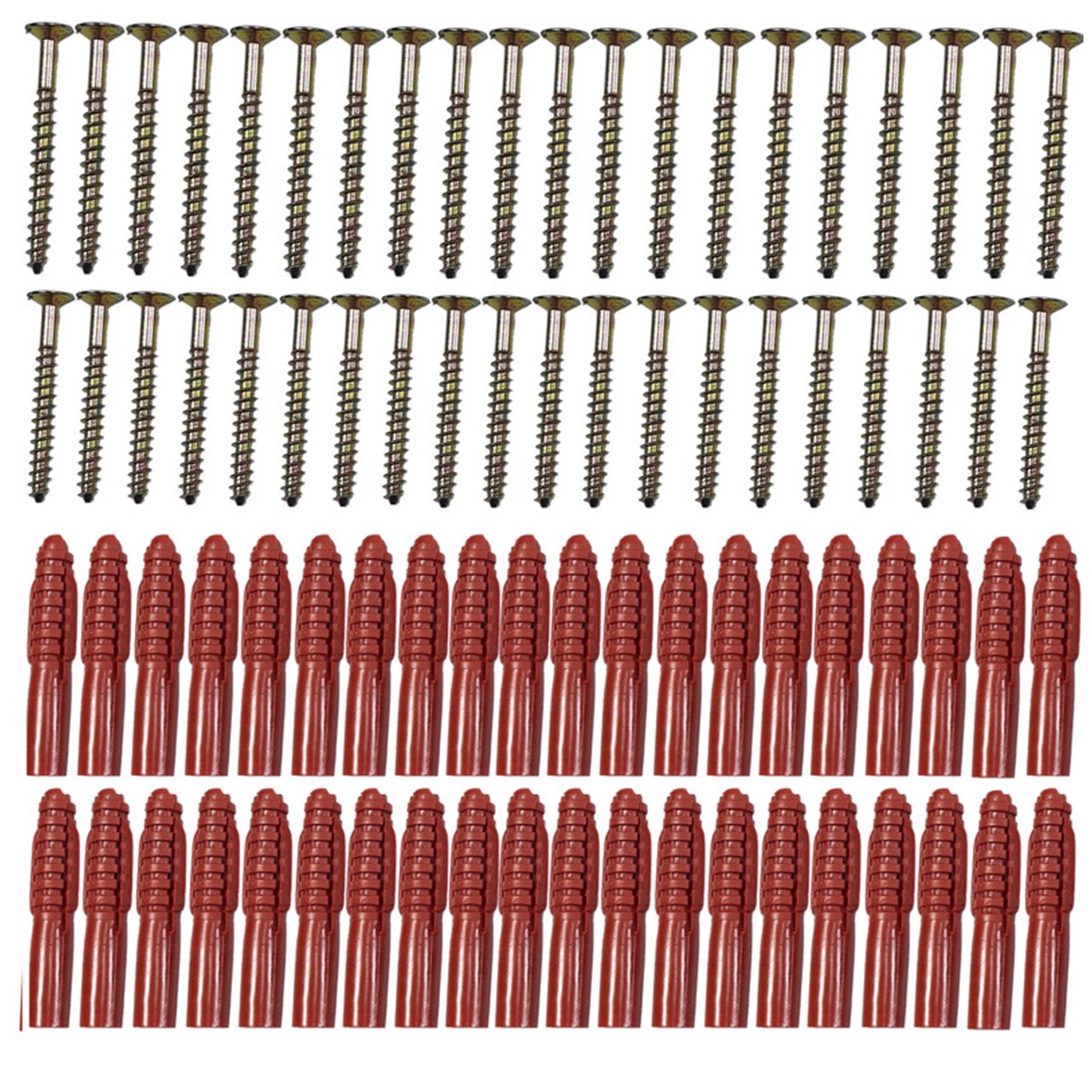 پیچ و رولپلاک 5 سانتی متری درجه 1 بسته 80 عددی