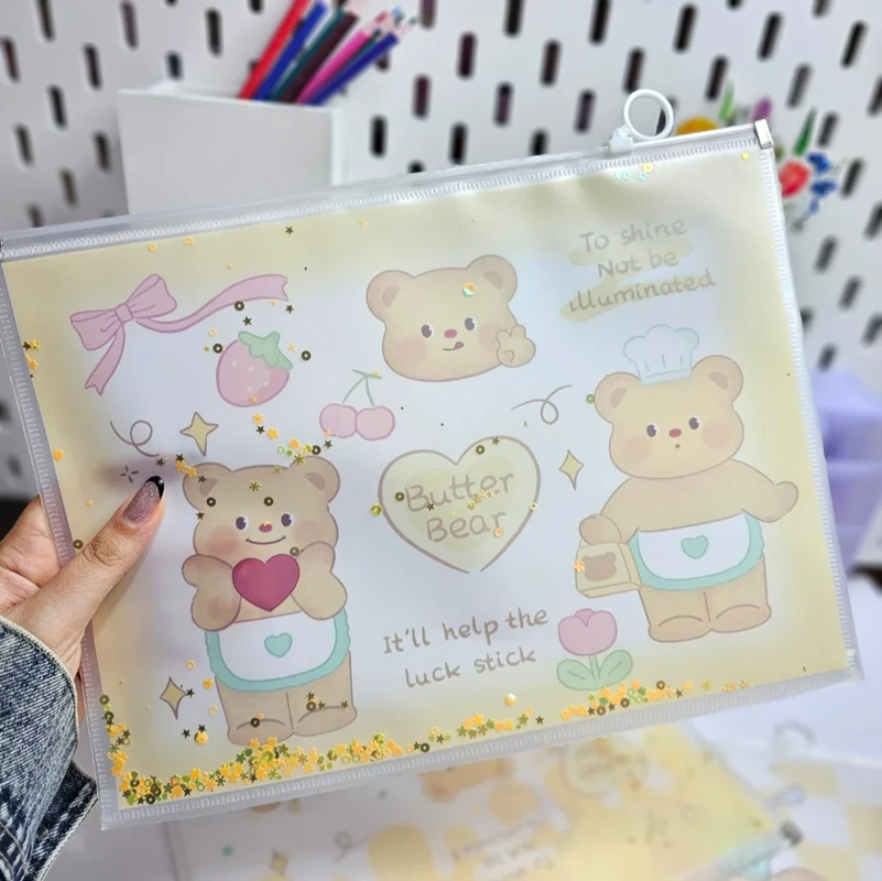 پوشه A4 اکواریومی سری خرس