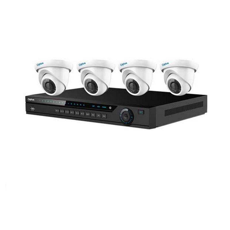 پک دوربین مداربسته کپچر 4 کانال مدل Capture R2-IP4CHKIT