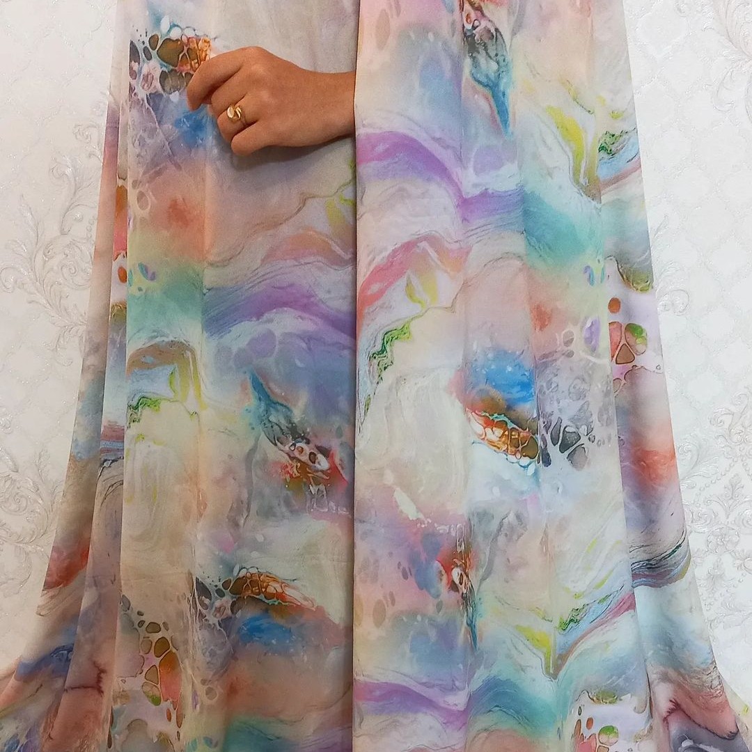 چادر رنگی مجلسی کد 632