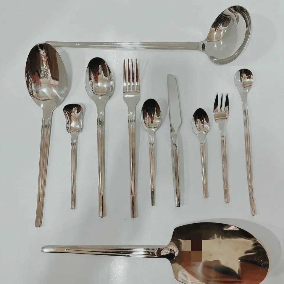 سرویس قاشق چنگال 30نفره نیوناپلی براق اصل