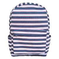 کوله پشتی مخمل مدل راه راه