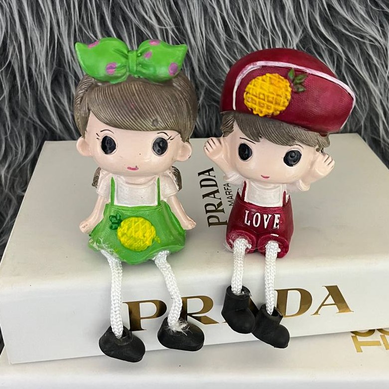 مجسمه پاشل فانتزی مجموعه 2 عددی کد 8