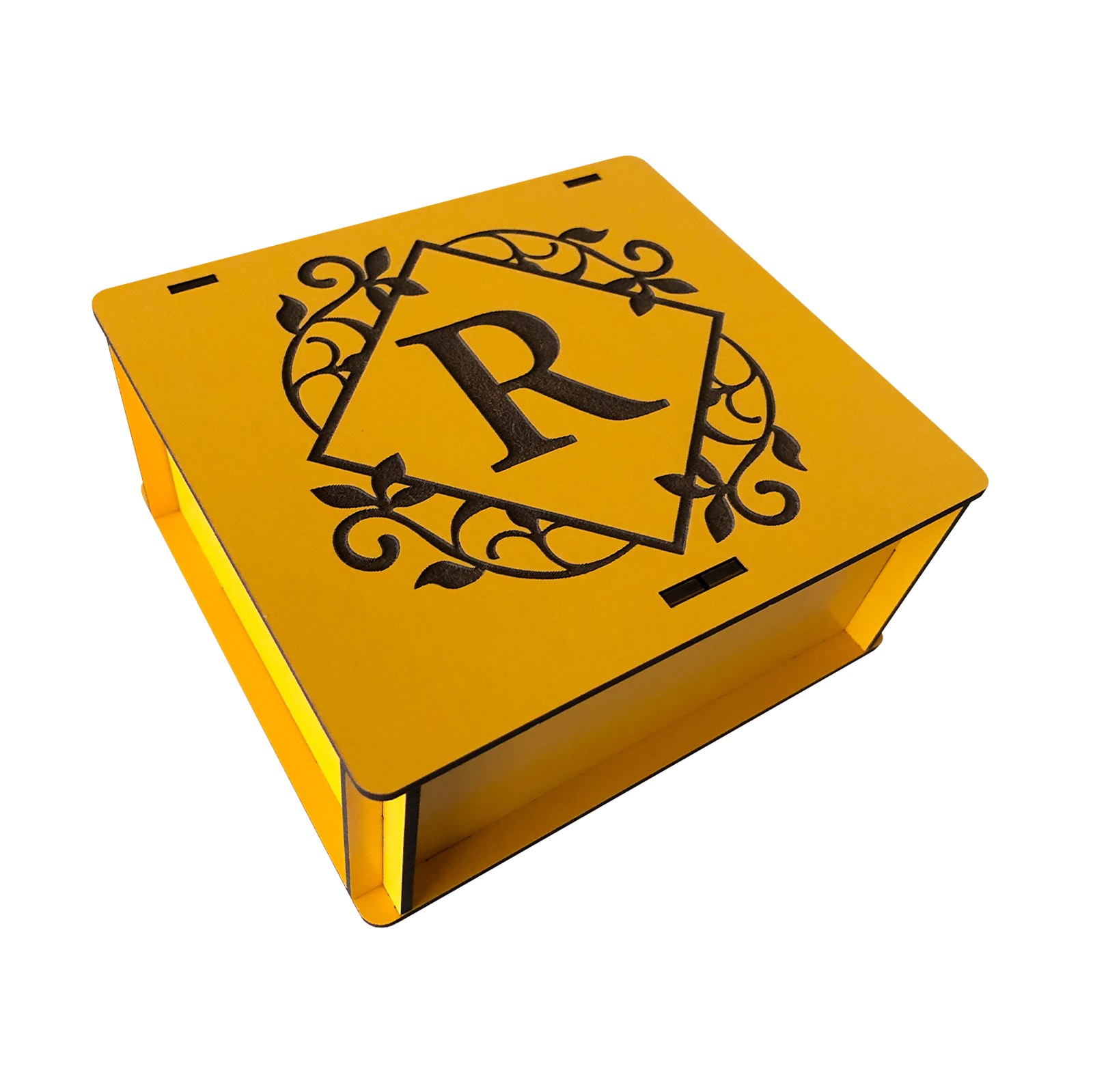 جعبه هدیه چوبی مدل R261