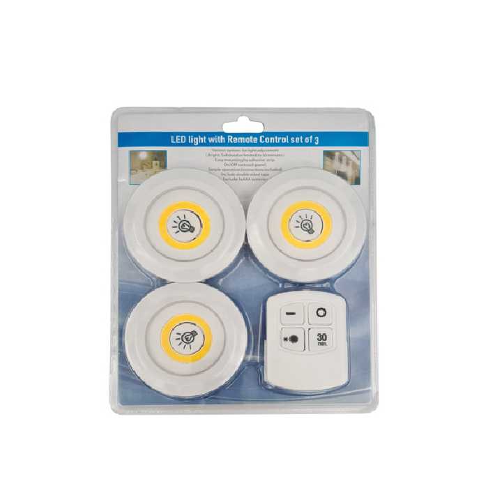 زیر کابینتی ریموت دار باتری خور