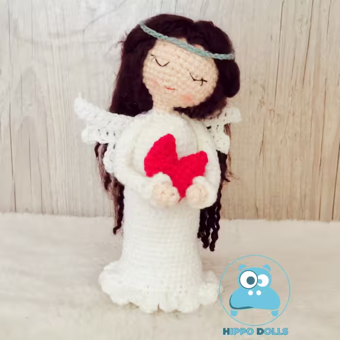 دکوری عروسک فرشته آرامش  