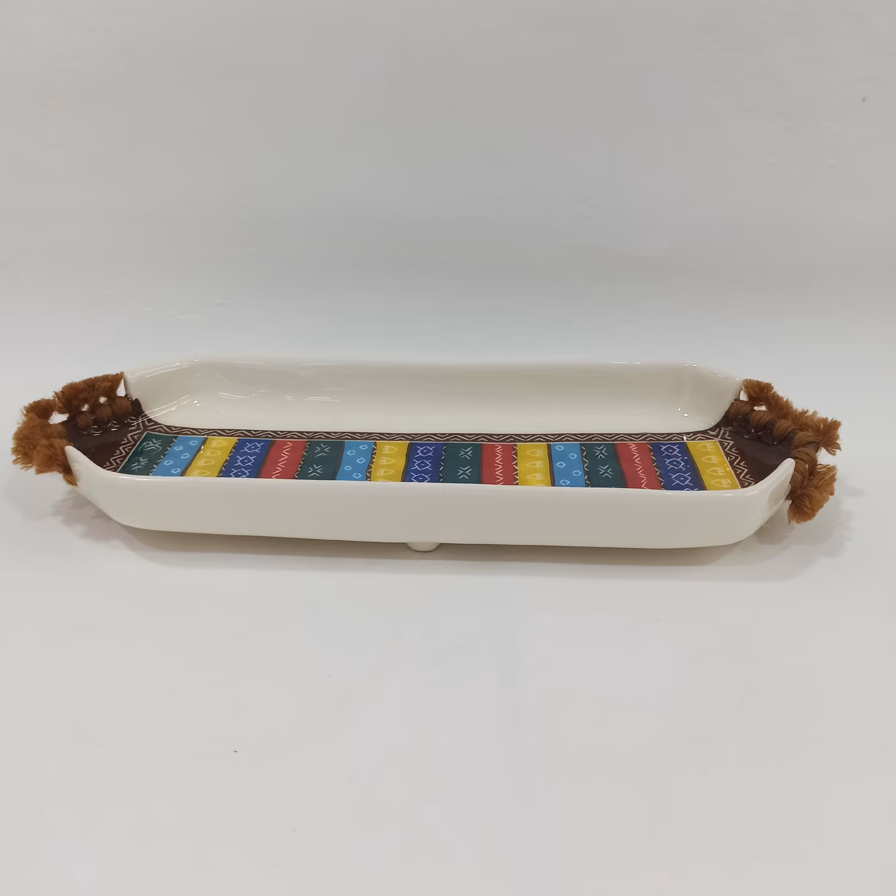 رولت خوری طرح گلیم دستساز