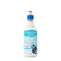 کرم مرطوب‌کنندۀ پمپی مدل پشن‌بری کامان حجم 200 میلی لیتر