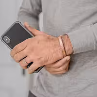 دستبند مردانه مسی آذرخش 1
