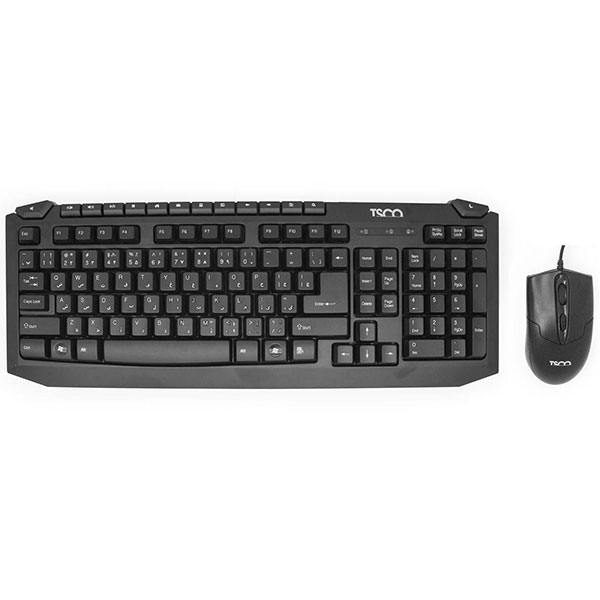 کیبورد و ماوس سیم دار TSCO مدل TKM-8054