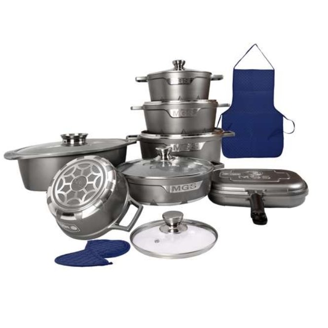 سرویس پخت وپز 17 پارچه ام جی اس مدل GCA1714