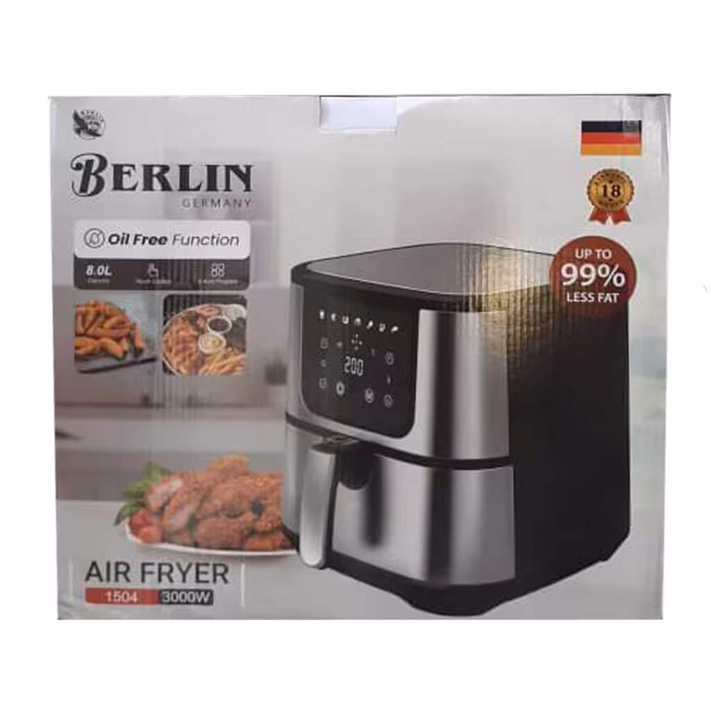 سرخ کن 8 لیتری برلین مدل 1504