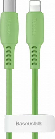 کابل شارژ 1.2 متری TYPE-C به LIGHTNING باسئوس مدل CATLDC-06