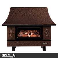 بخاری گازی شومینه ای نیک کالا 24000 آذر مدل MC24