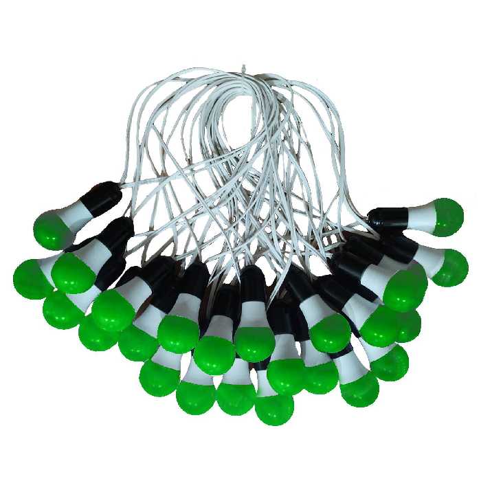 ریسه 30 متری با لامپ سبز