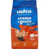 دانه قهوه لاوازا lavazza مدل کرما اِ گاستو اسپرسو فورته Crema e gusto espresso f