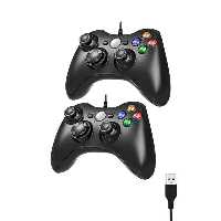 دسته بازی دوبل کامپیوتر طرح ایکس باکس USB360-2