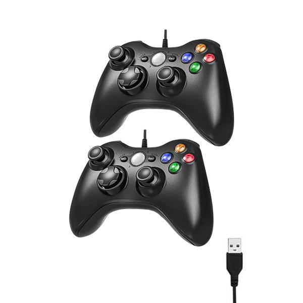 دسته بازی دوبل کامپیوتر طرح ایکس باکس USB360-2