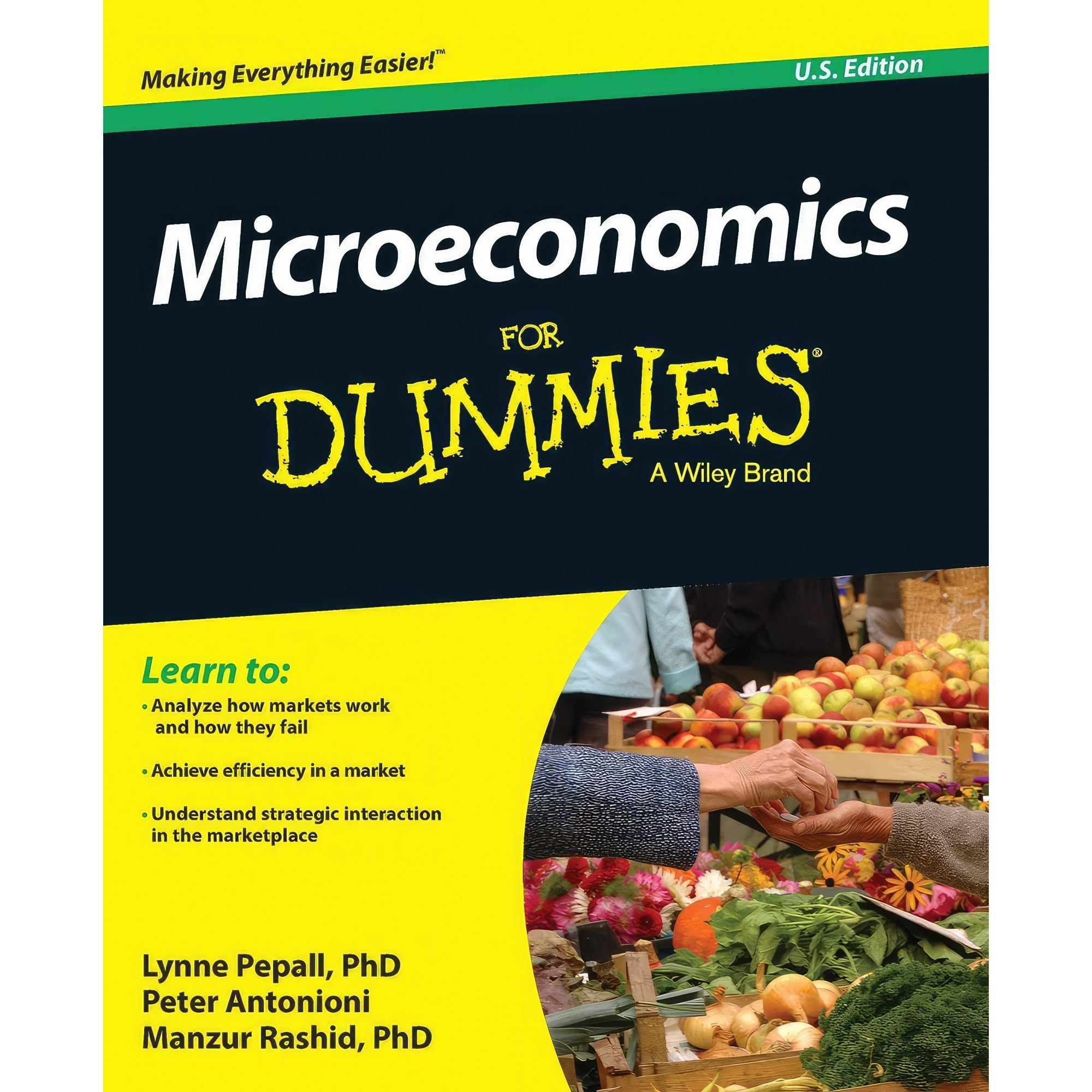 کتاب زبان اصلی Microeconomics For Dummies اثر جمعی از نویسندگان
