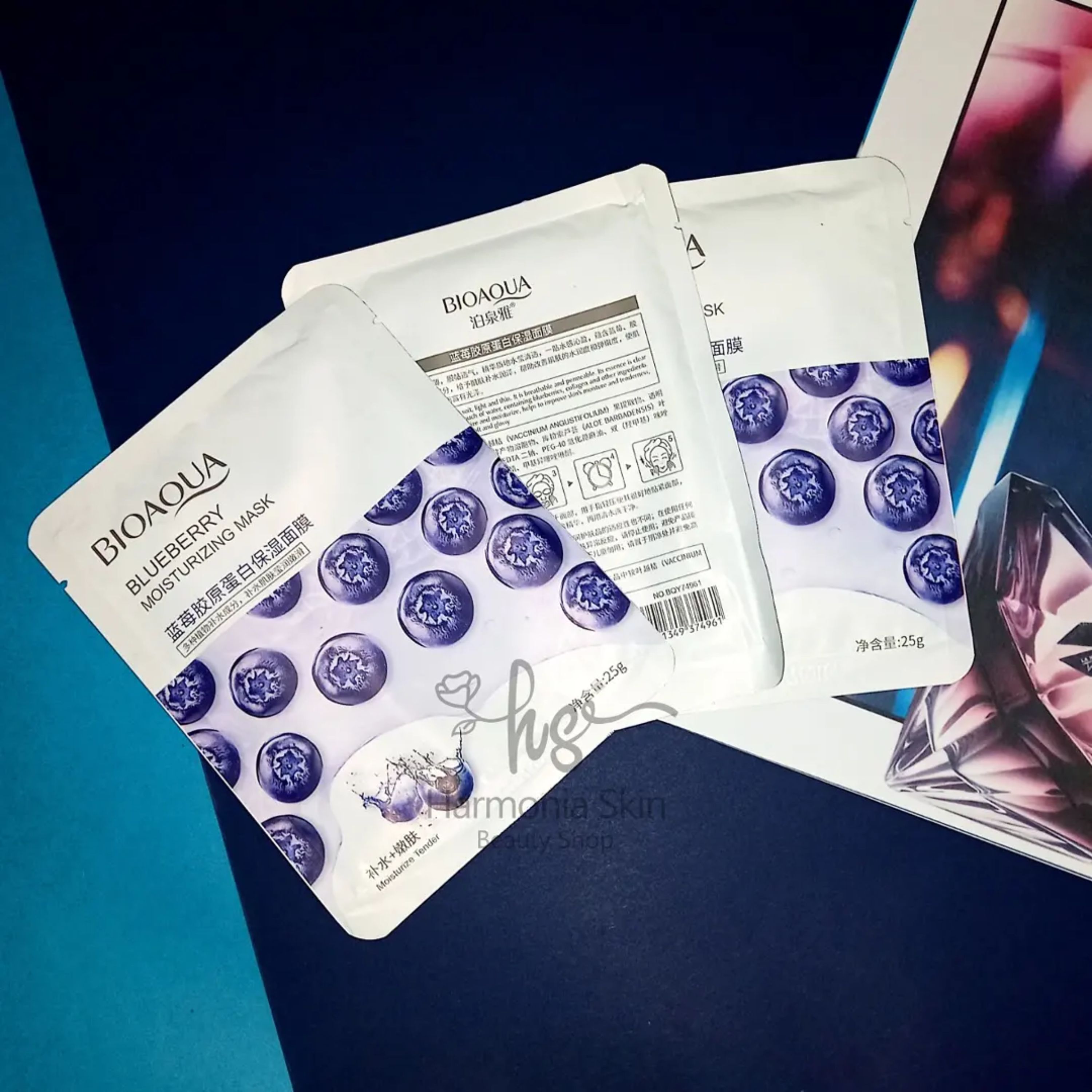 ماسک ورقه ای بلوبری بیوآکوآ