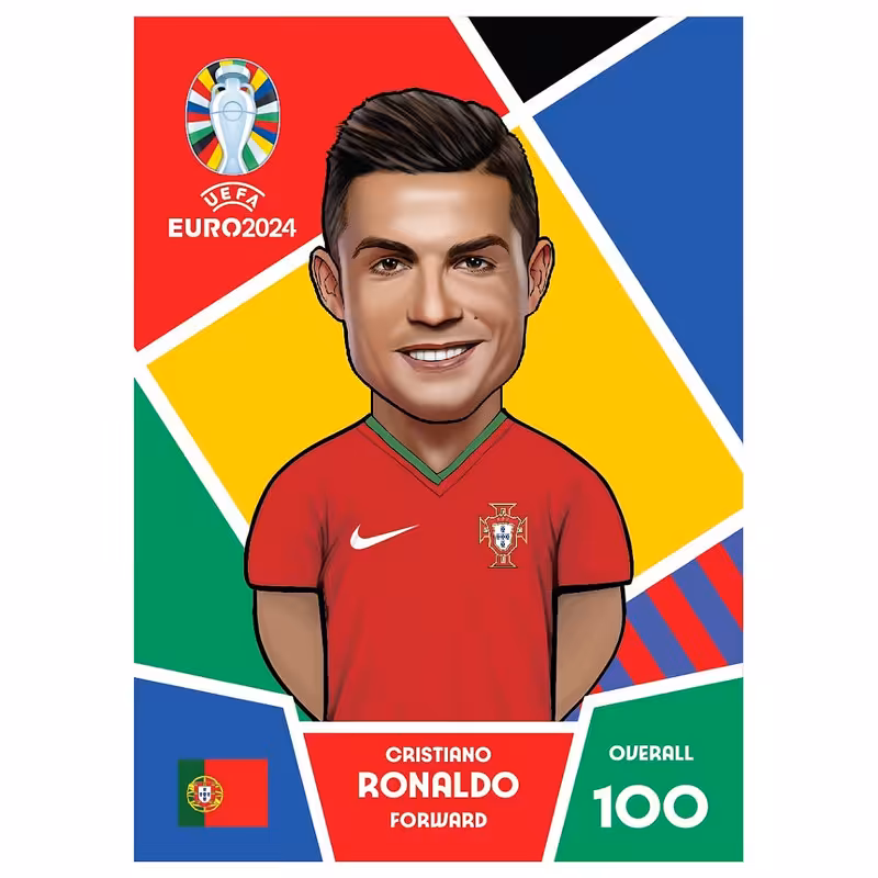 اسباب بازی شانسی کیمدی مدل یورو رونالدو کد 2024