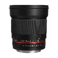 لنز پرایم سامیانگ 16MM F/2.0 برای کانن