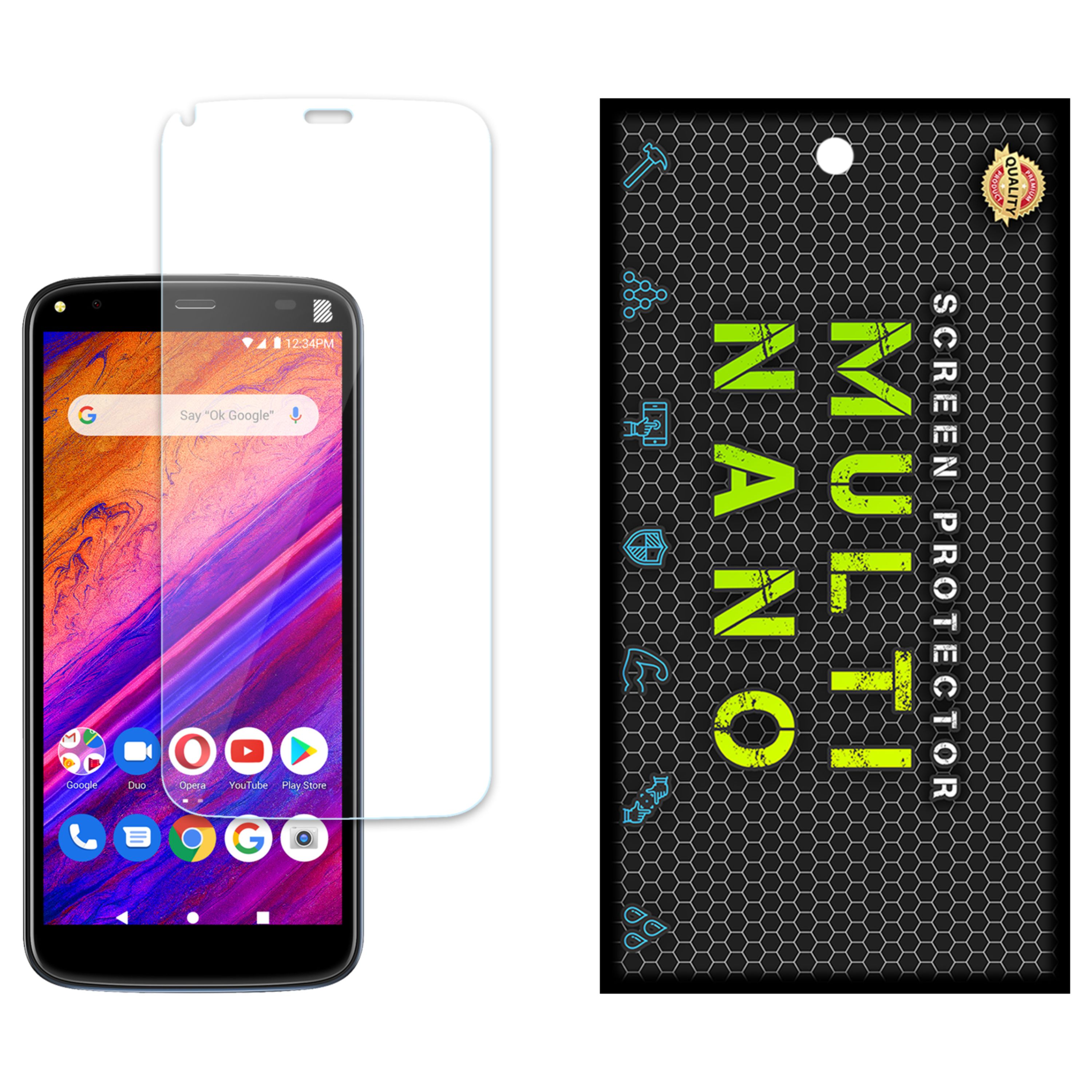 محافظ صفحه نمایش MultiNano مدل X-S1N مناسب برای موبایل بلو G5