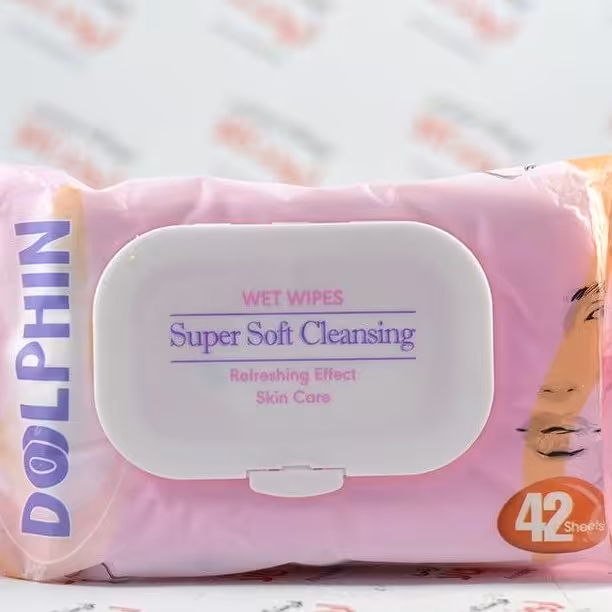 دستمال مرطوب دلفین