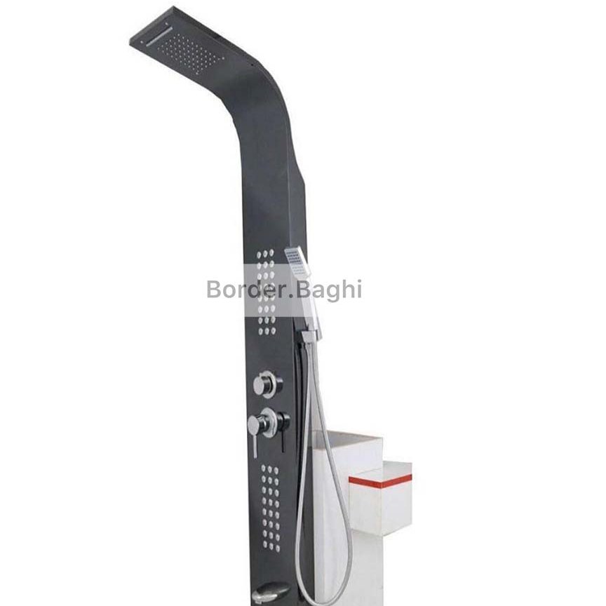 پنل دوش  مدل مشکی آبشاری S