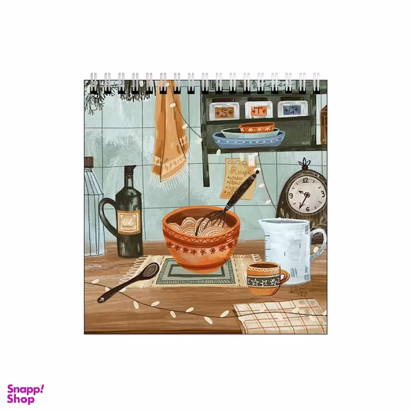 دفتر طراحی 60 برگ طرح آشپرخانه وینتیج کد 3645020
